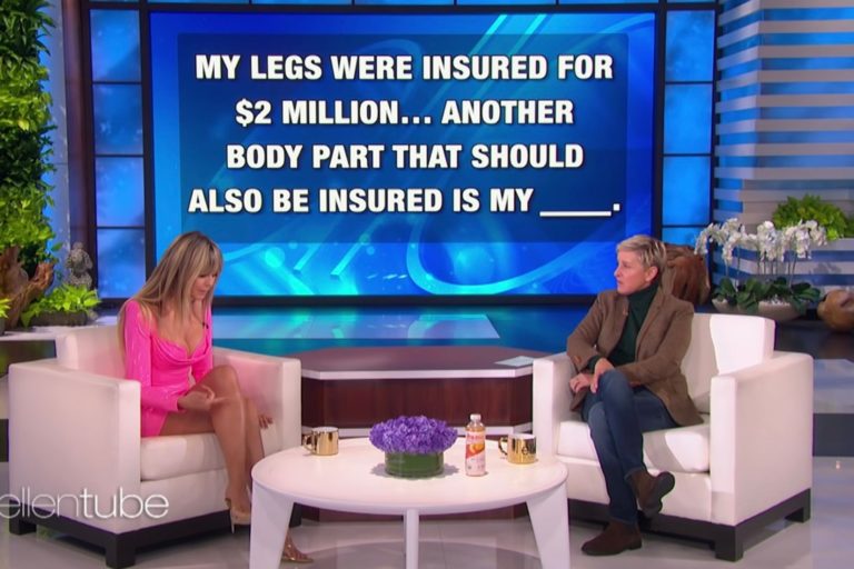 Heidi Klum’s $2M insurance policy on legs, but one is ‘more expensive’