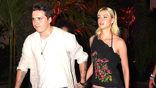 Brooklyn Beckham Playfully Grabs Nicola Peltz’s Backside As They Head To Dinner In Miami