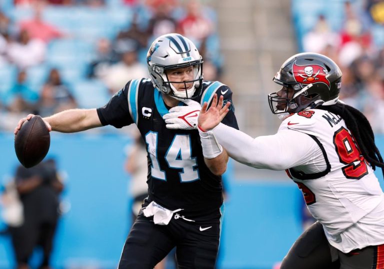 Sam Darnold’s Panthers future is as murky as ever after Baker Mayfield trade