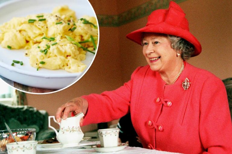 Queen’s scrambled eggs recipe had 2 very unusual ingredients