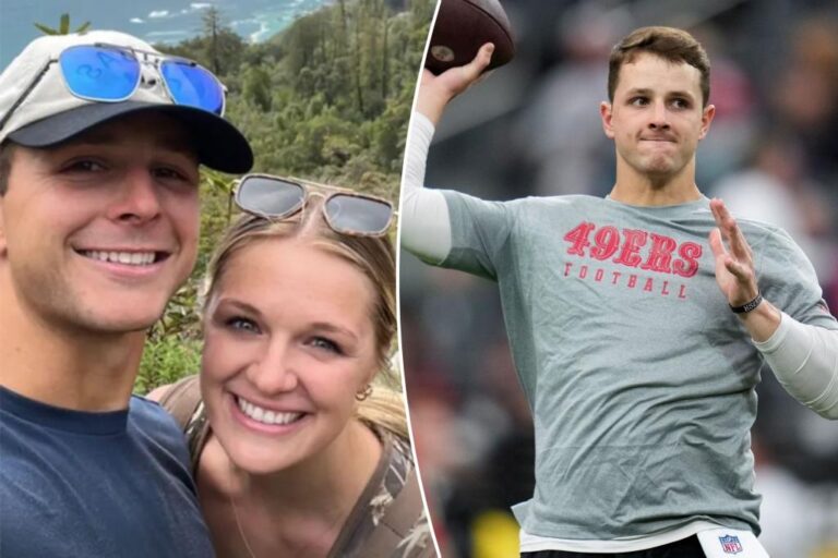 Brock Purdy’s wife gives glimpse at offseason adventures