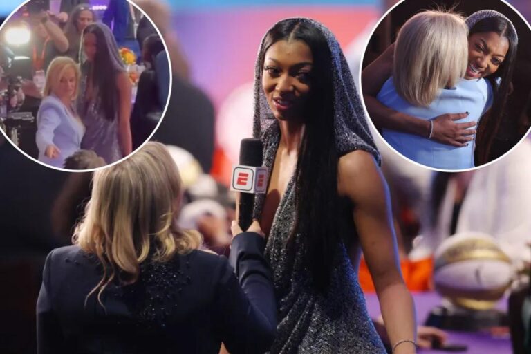 Angel Reese shares emotional moment with Kim Mulkey at WNBA Draft